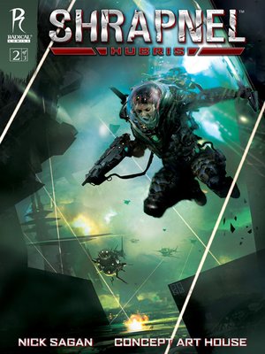 cover image of Shrapnel: Hubris, Issue 2